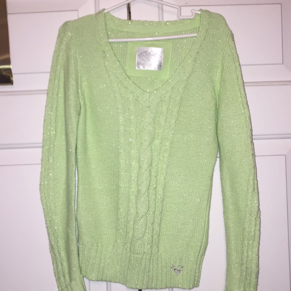 Justice Green sweater